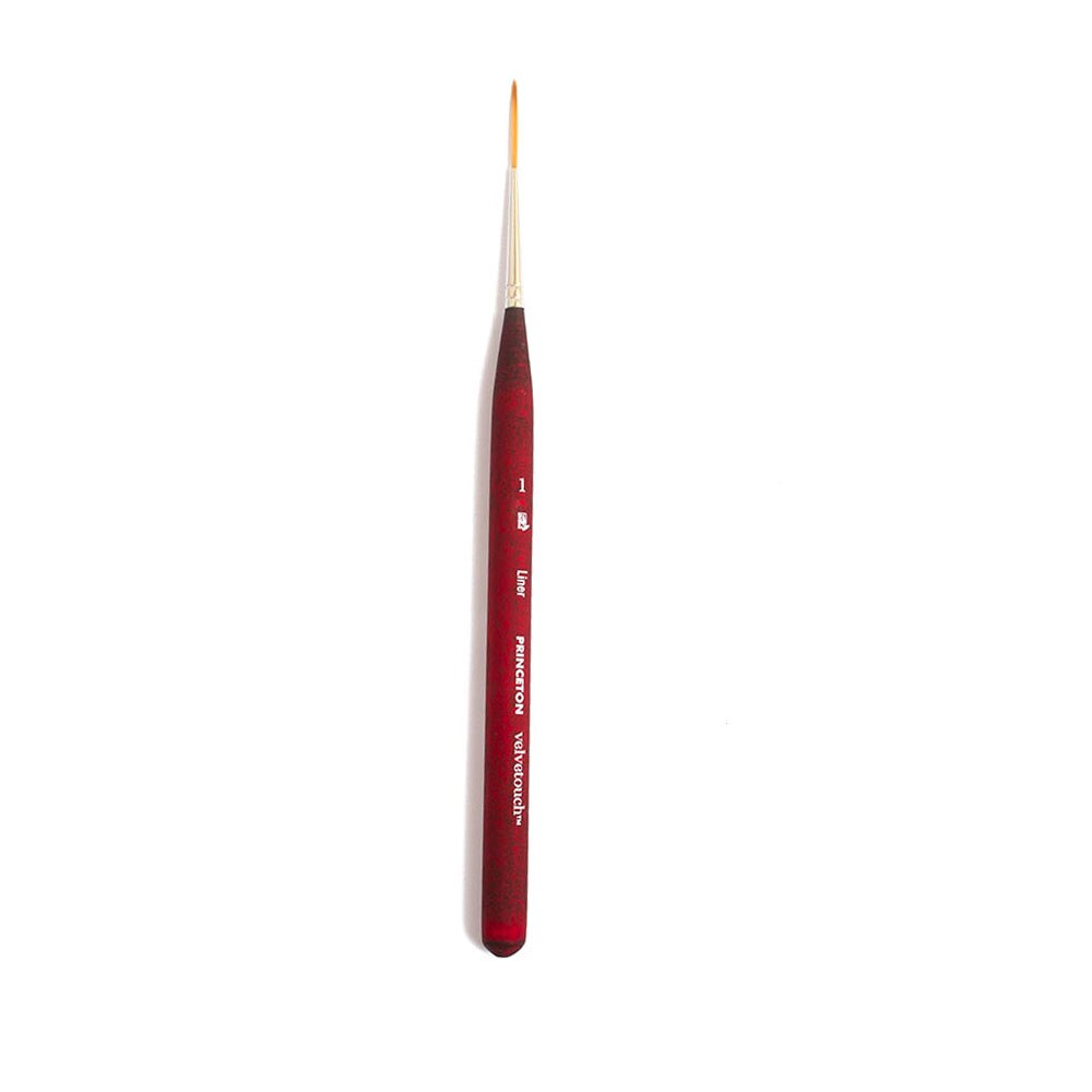 Princeton, Velvetouch, Multimedia, Brush, Mini Liner, 1